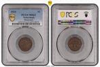Koningin Wilhelmina 1 cent 1924 MS63 Blackened PCGS, Verzenden, Koningin Wilhelmina, 1 cent, Losse munt