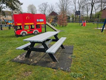 Rekupro - Picknicktafel Grijs Ibiza beschikbaar voor biedingen