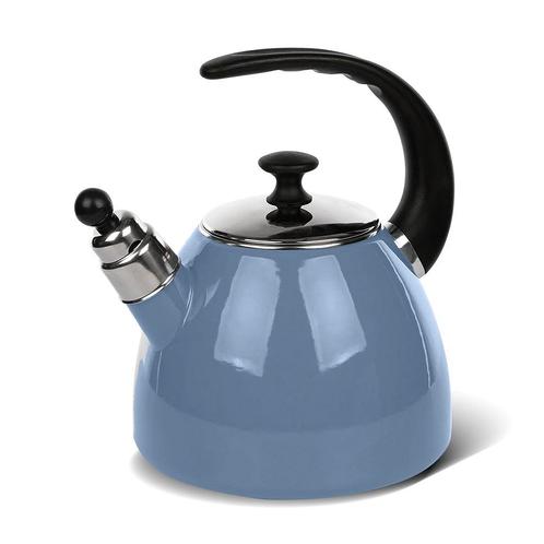 Altom Design Balbina exclusieve fluitketel emaille blauw /, Witgoed en Apparatuur, Waterkokers, Ophalen of Verzenden