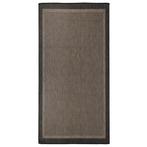 vidaXL Buitenkleed platgeweven 100x200 cm donkerbruin, Huis en Inrichting, Stoffering | Tapijten en Kleden, Verzenden, Nieuw, Bruin