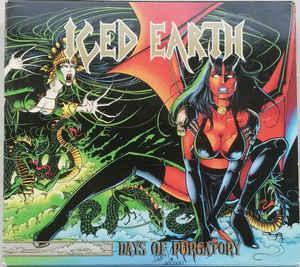 cd digi - Iced Earth - Days Of Purgatory, Cd's en Dvd's, Cd's | Hardrock en Metal, Zo goed als nieuw, Verzenden
