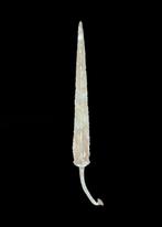 Bronstijd Brons Spearhead met Rat-Tail Tang (Zonder, Antiek en Kunst