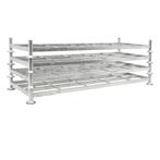 Mobiele stapelrack mobiele rack geschikt voor rongen 60.3, Zakelijke goederen, Kantoor en Winkelinrichting | Magazijn, Stelling en Opslag