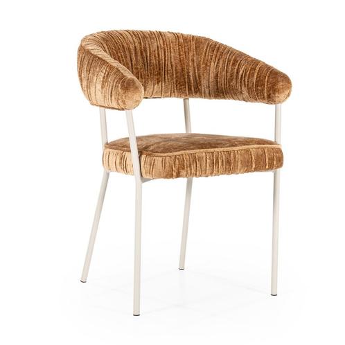 *WOONWINKEL* Eleonora Lizzy Gele Eetkamerstoel Klassiek Desi, Huis en Inrichting, Stoelen, Nieuw, Verzenden