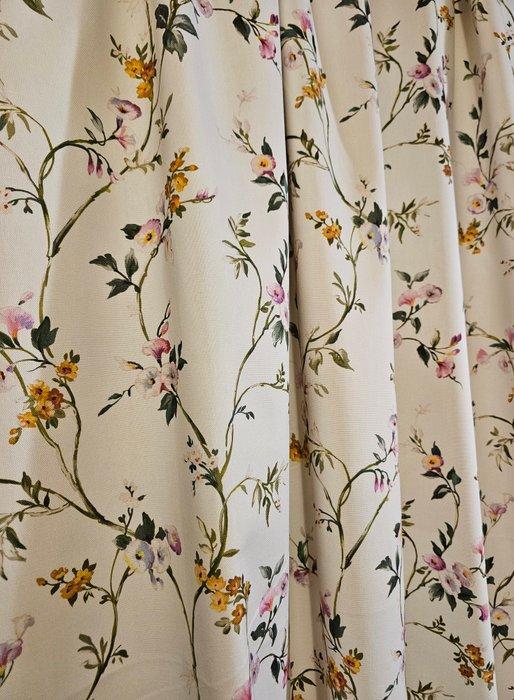 Stof Art Nouveau Toile de Jouy origineel exclusief -, Antiek en Kunst, Antiek | Kleden en Textiel