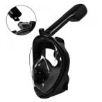 Snorkelmasker Full Face met GoPro bevestiging | Zwart |