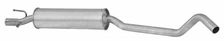 Uitlaat, Middendemper Opel Corsa B 1.2, 1.4, 1.5, 1.7, Auto-onderdelen, Uitlaatsystemen, Nieuw, Verzenden