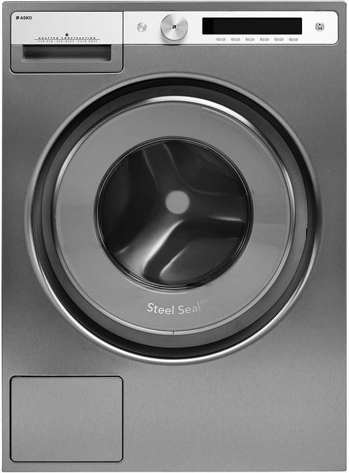 Asko W4086C.S/3 wasmachine roestvrijstaal - energieklasse A, Witgoed en Apparatuur, Wasmachines, 1600 toeren of meer, 8 tot 10 kg