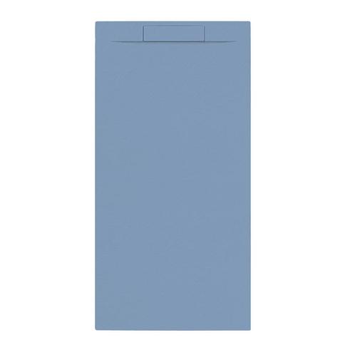 Douchebak + Sifon Allibert Rectangle 160x80 cm Mat Blauw, Doe-het-zelf en Verbouw, Sanitair, Ophalen of Verzenden
