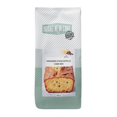 BrandNewCake Bananen-Straciatella cake-mix 400g, Hobby en Vrije tijd, Taarten en Cupcakes maken, Nieuw, Verzenden