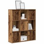 vidaXL Boekenkast 89x24x101,5 cm bewerkt hout oud, Huis en Inrichting, Kasten | Boekenkasten, Verzenden, Nieuw, Overige houtsoorten