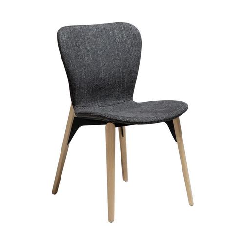 *WOONWINKEL* Dan-Form Paragon Design Stoel Zwart Boucle Met, Huis en Inrichting, Stoelen, Zwart, Nieuw, Verzenden