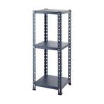 Metalen stellingkast donkerblauw | 92cm hoog | Direct