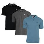 Donnay Donnay Heren - 3-Pack - Polo shirt Noah - Zwart /, Kleding | Heren, Polo's, Verzenden, Nieuw