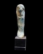 Oude Egypte, late periode Oushebti met turquoise glazuur -