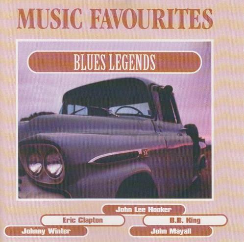 cd - Various - Music Favourites - Blues Legends, Cd's en Dvd's, Cd's | Overige Cd's, Zo goed als nieuw, Verzenden