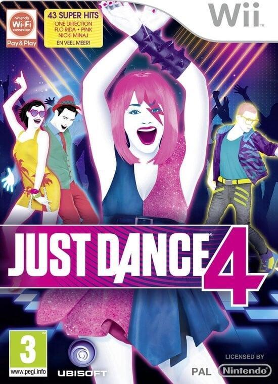 Just Dance 4 [Wii], Spelcomputers en Games, Games | Nintendo Wii, Zo goed als nieuw, Ophalen of Verzenden