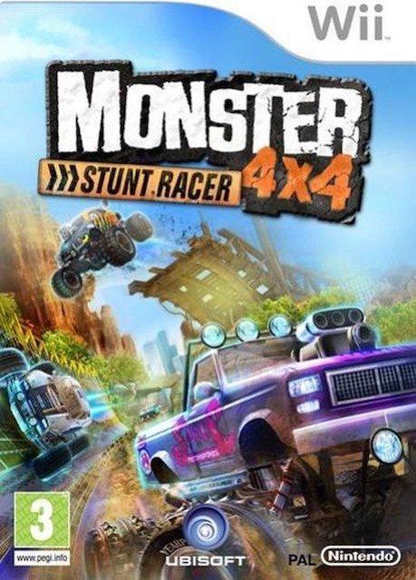 Monster 4x4 Stunt Racer (Wii Games), Spelcomputers en Games, Games | Nintendo Wii, Zo goed als nieuw, Ophalen of Verzenden