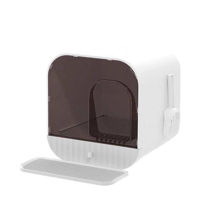 Moderne Kattenbak met Filter en Lade – Gesloten Katten, Dieren en Toebehoren, Katten-accessoires, Nieuw, Verzenden