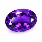 Zonder minimumprijs - 1 pcs Paars Amethist - 10.30 ct -, Nieuw
