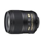 Nikon AF-S 60mm f/2.8 G ED Micro objectief - Tweedehands, Verzenden, Gebruikt, Macrolens