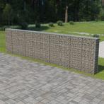 vidaXL Schanskorfmuur met deksels 600x30x150 cm, Tuin en Terras, Verzenden, Nieuw, IJzer, Minder dan 1 meter