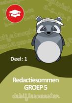 Redactiesommen / deel 1 groep 5 / Oefenboeken De, Verzenden, Zo goed als nieuw, De Bijlesmeester