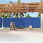 vidaXL Windscherm uittrekbaar 220x1200 cm blauw, Tuin en Terras, Zonneschermen, Verzenden, Nieuw