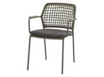 Taste by 4so barista stapelbare tuinstoel rope groen, Nieuw, Overige materialen, Stoel, Tuinset