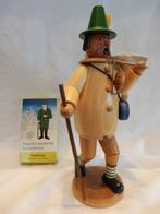 Kerstbeeldje - Hout - Rookmannetje, Nieuw