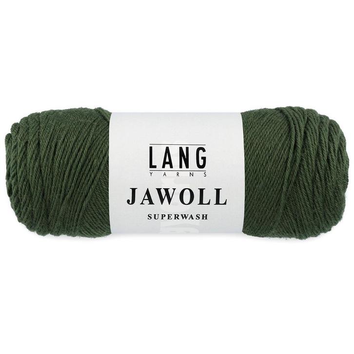 Lang Yarns Jawoll Superwash - 98 dennengroen - Sokkenwol G, Hobby en Vrije tijd, Breien en Haken, Ophalen of Verzenden