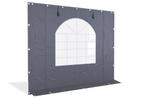 Partytent zijwand PVC  | 3 meter | 220cm hoog | Antraciet, Doe-het-zelf en Verbouw, Zeil en Folie, Ophalen of Verzenden, Nieuw