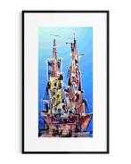 Simeon Gonzales - Cielo Azul Ultramar XL