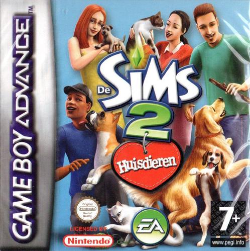 Game Boy De Sims 2 Huisdieren (Geseald), Spelcomputers en Games, Games | Nintendo Game Boy, Nieuw, Verzenden