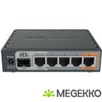 Mikrotik hEX S bedrade router Ethernet LAN Zwart, Computers en Software, Routers en Modems, Verzenden, Nieuw, MikroTik