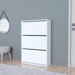 [en.casa] Schoenenkast Aurskog met 3 vouwdeuren 110x73,5x24, Huis en Inrichting, Verzenden, Nieuw
