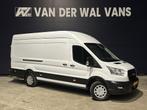 Ford Transit 2.0 TDCI 130pk L4H3 *Post NL inrichting* Euro6, Stof, Gebruikt, Wit, Dealer onderhouden