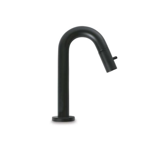 Fonteinkraan Luca Sanitair Primo Rond Mat Zwart, Doe-het-zelf en Verbouw, Sanitair, Kraan, Nieuw, Chroom, Ophalen of Verzenden