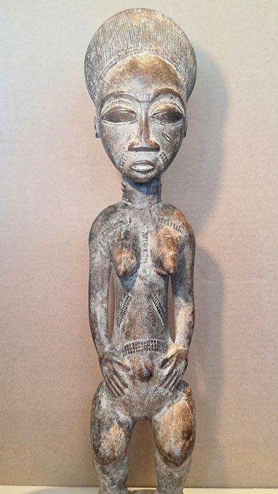 Standbeeld Baoulé Blolo Bla - Baule - Zuid-Afrika (Zonder, Antiek en Kunst, Kunst | Niet-Westerse kunst