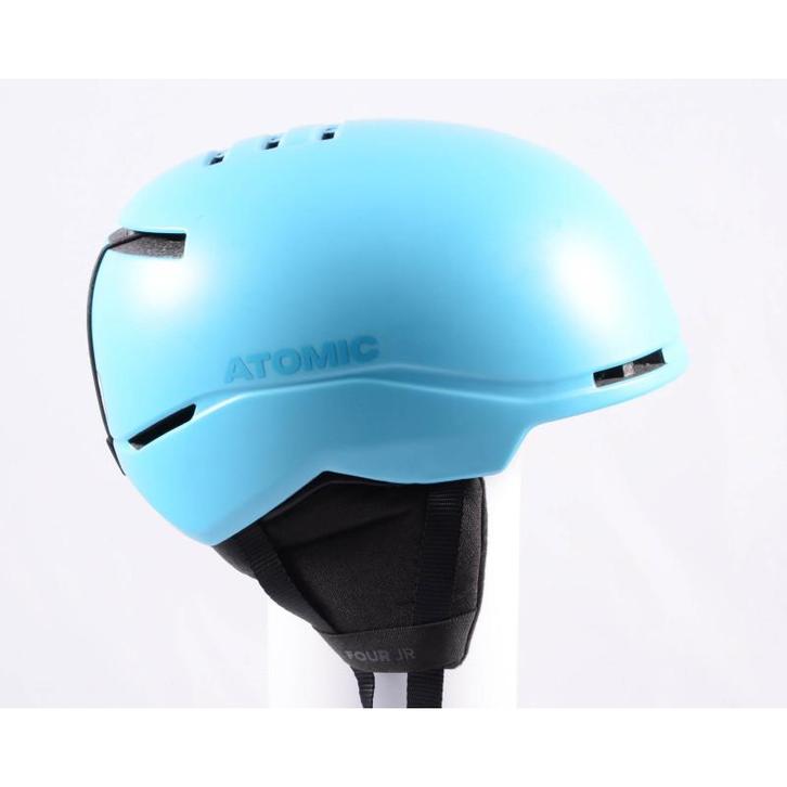 48 49 50 51 skihelm/snowboardhelm ATOMIC FOUR JR, Scuba blue, Sport en Fitness, Skiën en Langlaufen, Skiën, Overige typen, Gebruikt