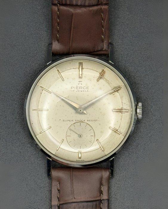 Pierce 1883 - Super Shock Resist – 17 Jewels - Zonder, Sieraden, Tassen en Uiterlijk, Horloges | Heren