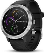 Garmin Vivoactive 3 30,4 mm zilver met siliconen bandje, Verzenden, Zo goed als nieuw