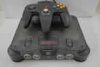 Nintendo 64 Smoke Grey, Spelcomputers en Games, Spelcomputers | Nintendo 64, Verzenden, Zo goed als nieuw