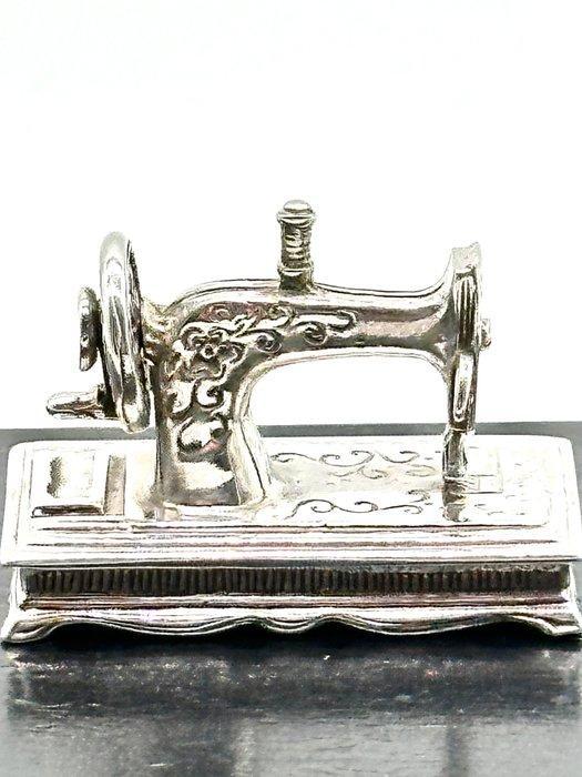 No reserve-Handgemaakte 1e gehalte zilveren miniatuur, Antiek en Kunst, Antiek | Goud en Zilver