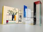PO - Frank Kerdil - Vaas - Mondrians - acryl, Antiek en Kunst