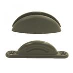 Deurvanger Plopp 2-delig Donkergrijs, Ophalen of Verzenden, Nieuw