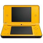 Nintendo DSi XL Geel/Zwart. Met garantie, morgen in huis!, Spelcomputers en Games, Spelcomputers | Nintendo 2DS en 3DS, Ophalen of Verzenden