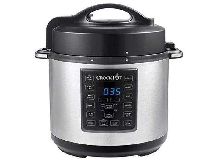 Crockpot Express Pot CR051 - Slowcooker - 12 functies - 5.7, Witgoed en Apparatuur, Keukenmixers, Zo goed als nieuw, Verzenden