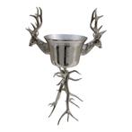 wijnkoeler hert met gewei op standaard 94cm (pallet), Verzenden, Nieuw