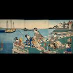 Utagawa Toyokuni III ( / Kunisada) – “Eguchi Ryokan